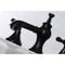 Kingston Brass KC7060BEX Essex 8" Widespread Bathroom Faucet, Matte Black KC7060BEX - alternate 6